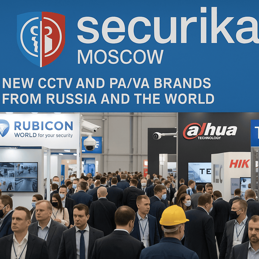 Securika Moscow 2025: новые бренды CCTV и СОУЭ из России и мира — итоги выставки